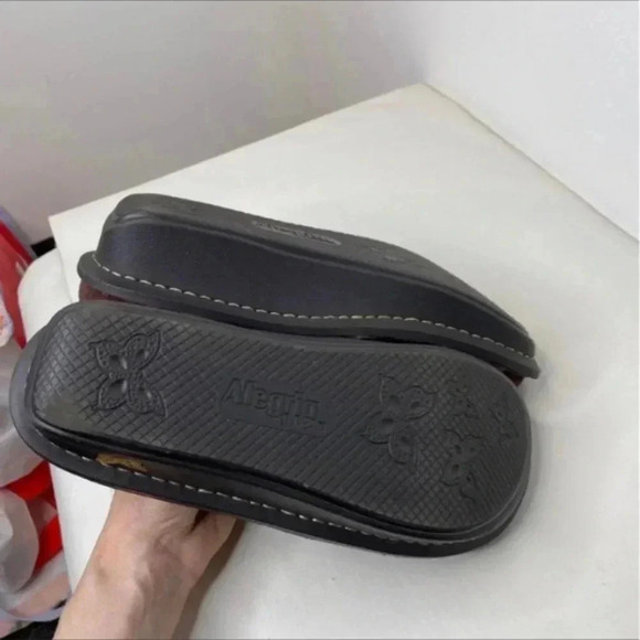 Alegria PG Lite Dream Fit Den 589 Brown Slip On Comfort Shoes - Picture 8 of 9